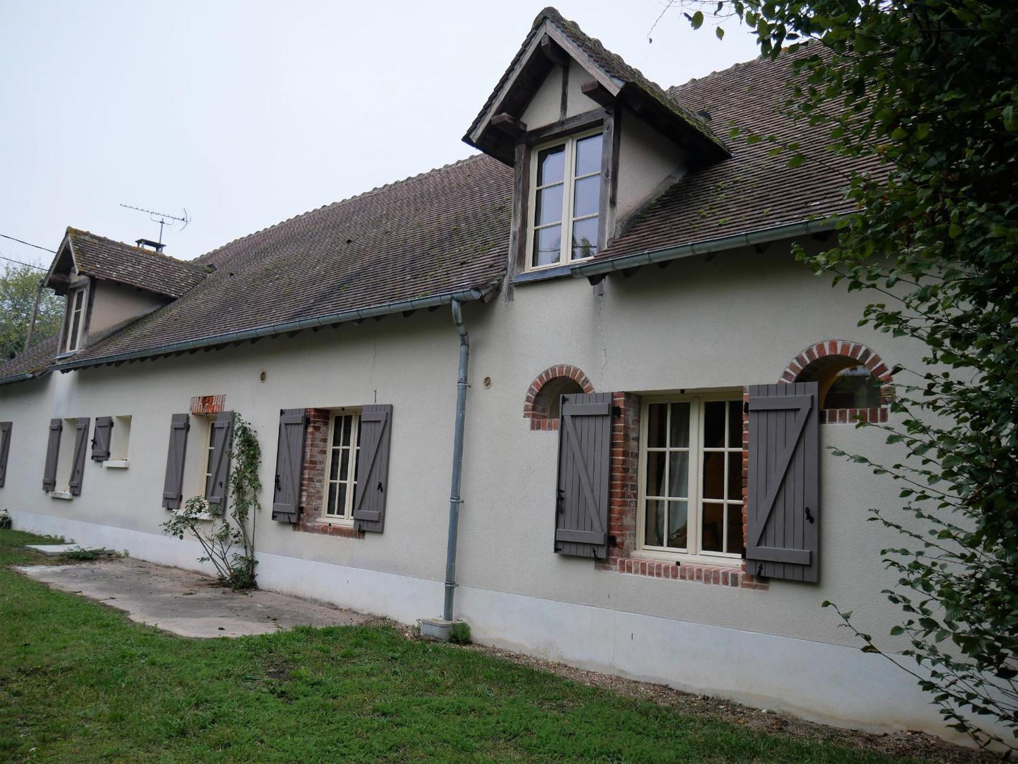 הוילה Coullons Ferme Renovee En Sologne Avec Cheminee, Fibre Et Jardin, Proche De Gien Et Sancerre - Fr-1-590-81 מראה חיצוני תמונה