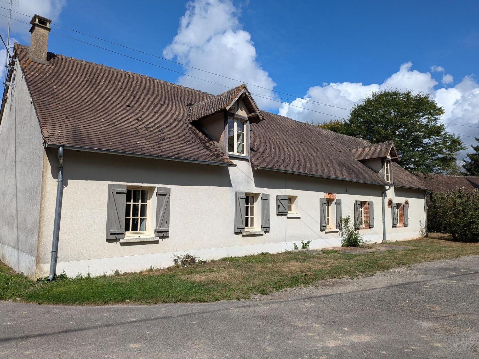 הוילה Coullons Ferme Renovee En Sologne Avec Cheminee, Fibre Et Jardin, Proche De Gien Et Sancerre - Fr-1-590-81 מראה חיצוני תמונה