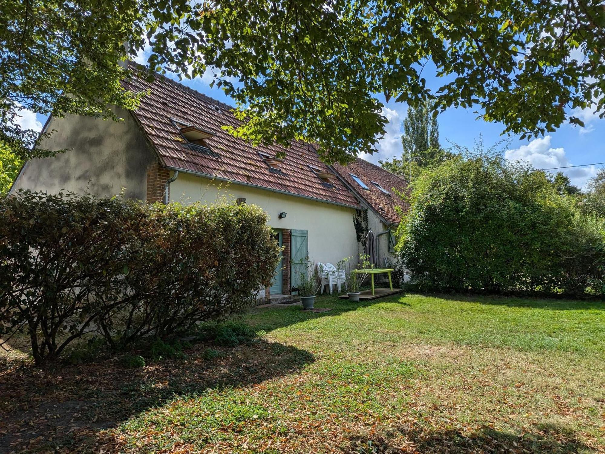 הוילה Coullons Ferme Renovee En Sologne Avec Cheminee, Fibre Et Jardin, Proche De Gien Et Sancerre - Fr-1-590-81 מראה חיצוני תמונה